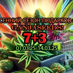 Весенний сезон подарков от GanjaSeeds!