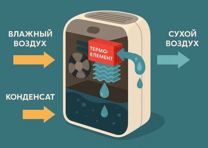 Термоэлектрические осушители